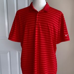 Nike Golf Polo - Dri-Fit - Standard Fit - Red